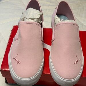 Puma Light Pink Slip-On Shoes